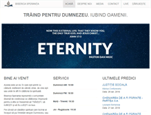 Tablet Screenshot of bisericasperanta.org