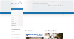 Desktop Screenshot of bisericasperanta.md